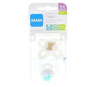 MAM Schnuller Silikon 0-2M, 6Stück