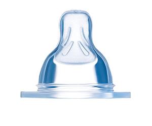 MAM - Set of 2 Anti Colic Baby Bottle Teats - Size 2 - Silicone