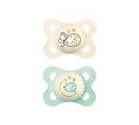 MAM Silicone Original Night 0-6 Months 2 Pack