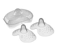 MAM - Skinsoft Silicone Nursing Snaps with Steriliser Box, Size 17mm, Pack of 2