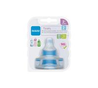 MAM SkinSoft Silicone Teat Medium Flow Pack of 2