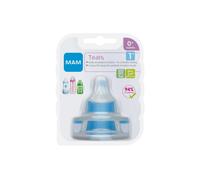 MAM SkinSoft Silicone Teat Slow Flow Pack of 2