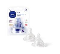 MAM Slow Flow Size 1 Teats 2pk