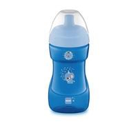 MAM Sports Cup Plastic Cup with Spout, 12+ Months, 330 ml, Light Blue