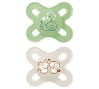 MAM Start Snail & Fox Design 0-2m Unisex Pacifier - 2 pcs