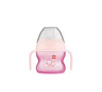 MAM Starter Cup Baby Trainer Cup (150 ml), Drinking Cup for First Drinking, Sippy Cup with Non-Slip Handles, from 4 Months, Owl