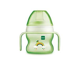 MAM Starter Cup with Non-Slip Handles and Spout, 4+ Months, 150 ml, Neutral