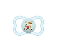 MAM Supreme Silicone Pacifier with Pacifier Holder Case, 6+ Months, Assorted Models, 1 Piece