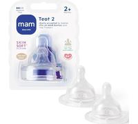MAM Teats Size 2, Medium Flow, 2 Pack