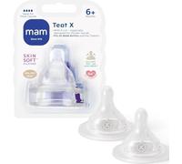 MAM Teats Size X, Extra Fast Flow, 2 Pack
