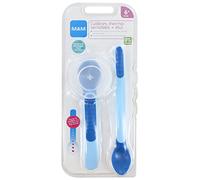 MAM Thermosensitive Spoons + Case 6 Months and + - Blue
