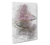 Mam Tor Hope Valley in England Canvas Print | Gallery Wrapped 30mm Frame Wall Art | 30x20 inches | Ready to Hang | Abstract Landscape Picture | Living Room Bedroom Lounge Office