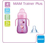 MAM Trainer Baby Bottle 1 Pack 1 x 220ml Suitable from 4 Months for