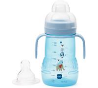 MAM Trainer+ Baby Bottle | 1 Pack (1 X 220Ml) | Suitable from 4+ Months for Inde
