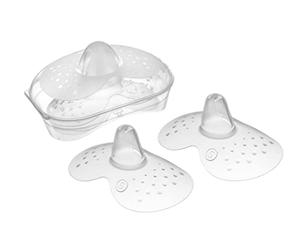 MAM Ultra Soft Silicone Nipple Holder, 2 Units, Size 1 | Easy to fit, great acceptance, gentle on baby's skin, easy to clean and self-sterilisation
