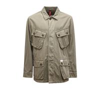 Mam1946082T Archive Linen Blend Field Jacket - male - Fay - Light Jackets - Green - XL - Jackets XL