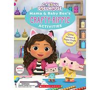 Mama & Baby Box's Crafty-Riffic Activities (Gabby's Dollhouse): Includes Glitter Stickers & Paper Crafts