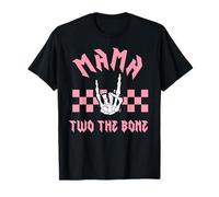 Mama Bad Two the Bone Birthday 2 Years Old Birthday T-Shirt