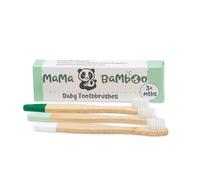 Mama Bamboo Baby Toothbrushes 3+ Months 3 Pack