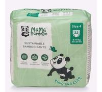 Mama Bamboo - Sustainable Bamboo Nappy Pants - Soft Breathable Bamboo Viscose - Super Absorbent Core - with Leak Free Elasticated Panels - Size 4 (9-14kg) - 22 Nappy Pants