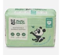Mama Bamboo Soft Eco Sustainable Nappies (Size 3) - Chlorine-Free Hypoallergenic (28 pcs in each pack)