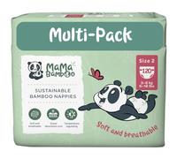 Mama Bamboo Soft, Breathable, Sustainable Bamboo Nappies (Size 2 x 120 Nappies)