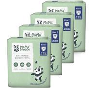 Mama Bamboo Soft, Breathable, Sustainable Bamboo Nappy Pants - Pull-Ups - Super Absorbent Lock Away core (Size 7 x 72 Pants)