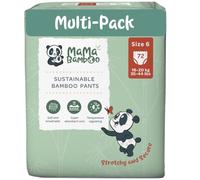 Mama Bamboo Soft, Breathable, Sustainable Bamboo Nappy Pants - Pull-Ups - Super Absorbent Lock Away core (Size 6-72 Pants)