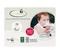 Mama Bamboo Soft Eco Sustainable Nappies (Size 3) - Chlorine-Free Hypoallergenic (28 pcs in each pack)