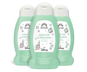 Mama Bear - Disney - Baby Wash gel & Shampoo (No Tears Formulation), 3x300ml