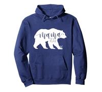 Mama Bear Hoodie for Women, Momma Bear Mamma Bear JLZ043 Pullover Hoodie