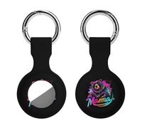 Mama Bear Keychain Holder Case Compatible with AirTag Waterproof Silicone Shell Protective Case 1PCS