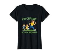 Mama Bear Kid Chasing No Gym Required Graphic T-Shirt