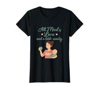 Mama Bear Mom Life Love & Sanity Design T-Shirt