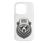 Mama Bear Retro Aviator Sunglasses Matching Family Womens Case for iPhone 14 Pro