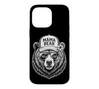 Mama Bear Retro Aviator Sunglasses Matching Family Womens Case for iPhone 14 Pro Max