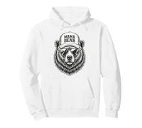 Mama Bear Retro Aviator Sunglasses Matching Family Womens Pullover Hoodie