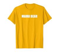 Mama Bear T-Shirt, Men, Bright Gold, XXL