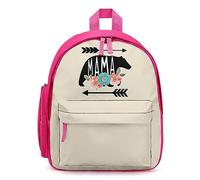 Mama Bear Travel Backpack 13" Laptop Backpack Work Bag Daypack Pink-style