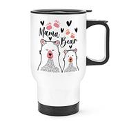Mama Bear Travel Mug Cup with Handle
