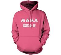 Mama Bear Unisex Hoodie - Pink Small