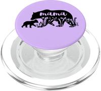 Mama Bear With 1 Cub First Mother's Day Mom Birthday Gift PopSockets PopGrip for MagSafe