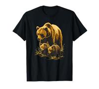 Mama Bear With Two Cubs T-Shirt