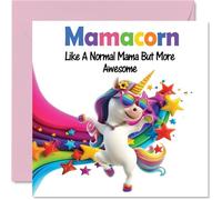 Mama Birthday Card, Awesome Mamacorn