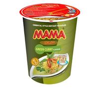 Mama Brand Instant Cup Noodles Green Curry Flavour 70g