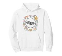 Mama Brave Patient Radiant Heartfull Joyful Pullover Hoodie