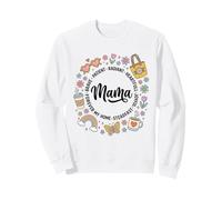 Mama Brave Patient Radiant Heartfull Joyful Sweatshirt