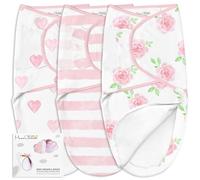 Mama Cheetah Baby Swaddle Sack, Organic Swaddle Blanket, Newborn Swaddle Sleep Sacks, Adjustable Infant Blanket Wrap, Easy Swaddles for Boy Girl 0-3 Month