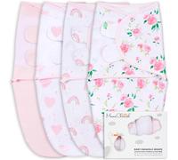 Mama Cheetah Baby Swaddle Sack, Organic Swaddle Blanket, Newborn Swaddling Sleep Sacks, Adjustable Infant Blanket Wrap, Easy Swaddles for Boy Girl 0-3 Month