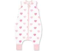 Mama Cheetah Toddler Sleep Sack with Feet 4-5 Years, 1.0 TOG Baby Sleeping Bag with Legs, Baby Wearable Blanket for Walkers Girls, 100% Organic Cotton w/ 2-Way Zipper, 1-Pack